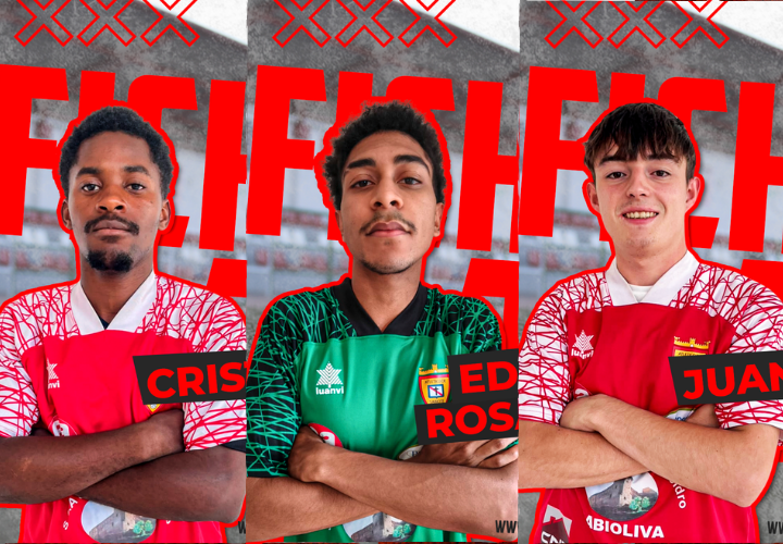 Llegan Edu Rosario, Cristian y Juanma para apuntalar las diferentes posiciones del Atlético Sabiote
