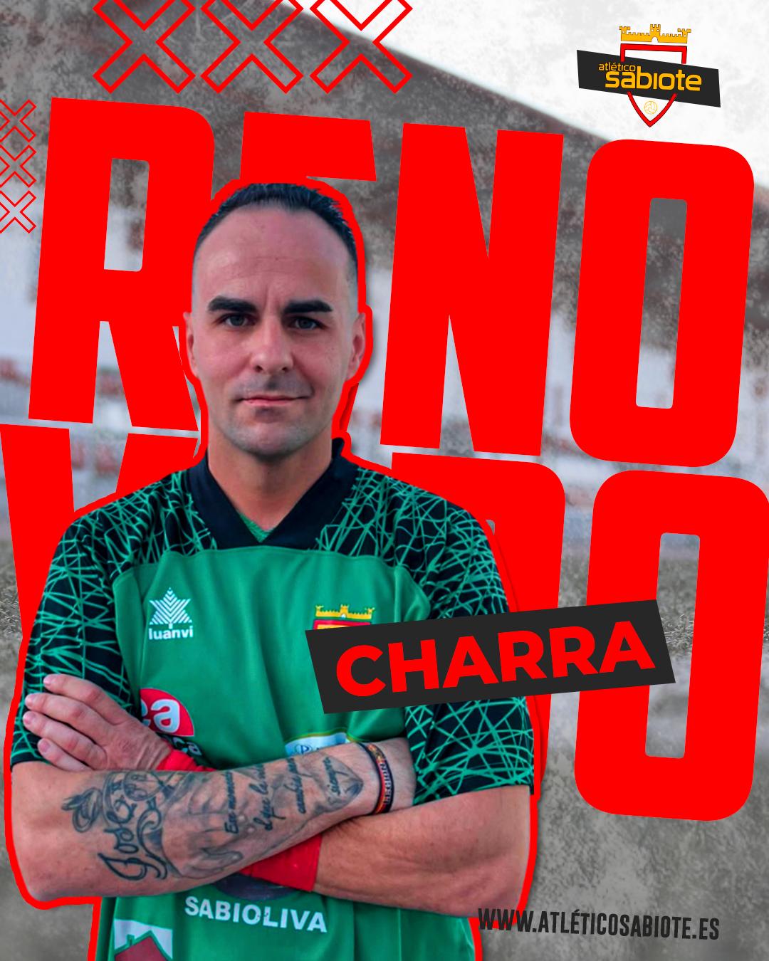Charra, un ‘fichaje de autor’ para la portería del Atlético Sabiote